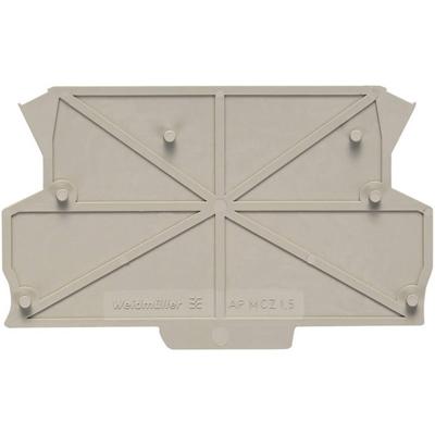 Weidmüller AP MCZ1.5 Afdekplaat Beige 1 stuk(s)