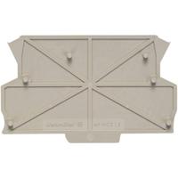 Weidmüller AP MCZ1.5 Afdekplaat Beige 1 stuk(s) - thumbnail