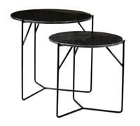 Mason Marble Black/Black Set of 2-13373 - thumbnail