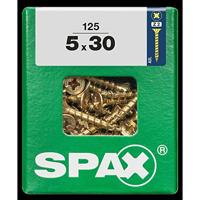 Schroefdoos SPAX Houten schroef Platte kop (5 x 30 mm) (5,0 x 30 mm) - thumbnail
