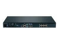 IBM 1754E1X Local 1x8 Console Manager KVM-switch (8-poorten) - thumbnail