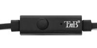 Tnb - TNB BE Color - in-ear hoofdtelefoon + microfoon - zwart/wit - thumbnail