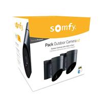 Somfy 1870472 – Duo Pack Outdoor Camera (Grijs) - Full HD camera met nachtzicht en krachtige sirene (110 dB) - thumbnail