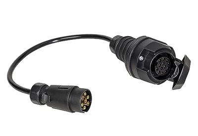 AS Schwabe 60468 Aanhangeradapter [Stekker, 7-polig - Stekkerdoos, 13-polig] Kunststof
