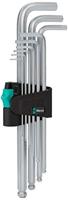 Wera 950/9 Hex-Plus 1 SB Stiftsleutelset, metrisch, verchroomd schroevendraaier - thumbnail