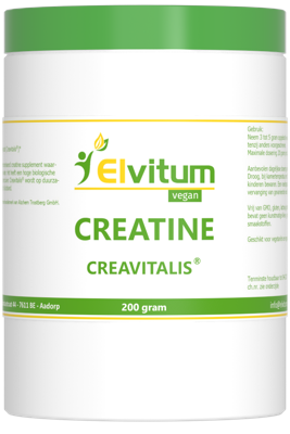 Elvitum Creatine Monohydraat Poeder Elvitum Creatine Monohydraat Poeder