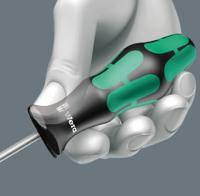Wera schroevendraaierset 334/335/6 kraftform plus, lasertip met rek (zwart/groen, 6-delig) - thumbnail