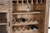 Barmeubel Home ESPRIT Bruin Zwart Natuurlijk 152 x 61 x 107 cm BAR - thumbnail