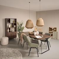 Light & Living Hanglamp 'Malva' Jute, 60cm, kleur Naturel - thumbnail