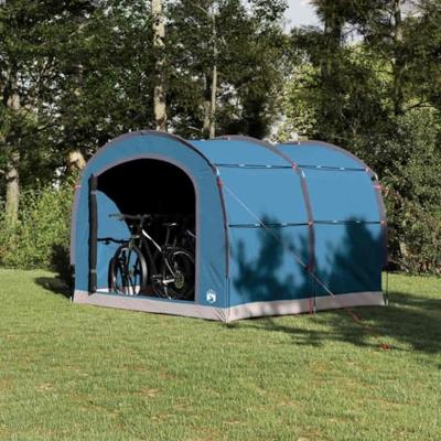 VidaXL Tent met dak met opslag blauw 268 x 240 x 191 cm polyester