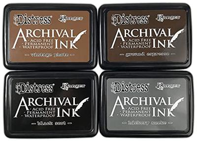 Ranger Ink Ranger • tim holtz archival 4 pack basics