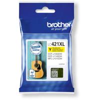 Brother Inktcartridge LC-421XLY Origineel Geel LC421XLY - thumbnail