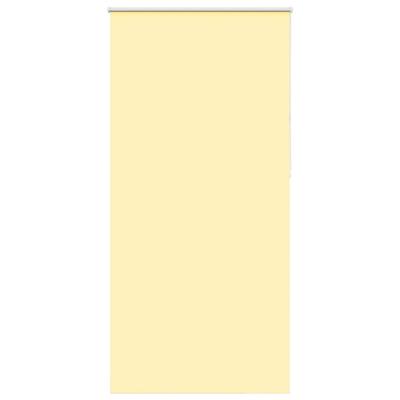 VidaXL Rolgordijn 115x230 cm verduisterend stofbreedte 110,7 cm geel