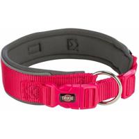 TRIXIE PREMIUM HALSBAND HOND EXTRA BREED FUCHSIA / GRAFIET GRIJS 53-62X5 CM - thumbnail