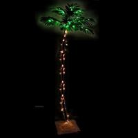 Palmboom LED 96 LED's warmwit 180 cm - thumbnail