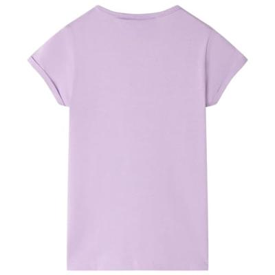 Kindershirt 128 lila