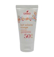 UVBIO Sunscreen face SPF50 bio 50 Milliliter - thumbnail