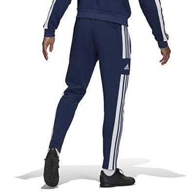 adidas Squadra 21 Sweat Trainingsbroek Donkerblauw Wit - thumbnail