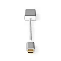 USB-Adapter | USB 3.2 Gen 1 | USB-C© Male | DisplayPort Male | 5 Gbps | 0.20 m | Rond | Verguld | - thumbnail
