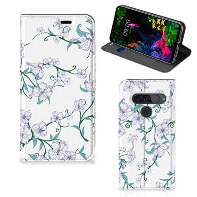 LG G8s Thinq Uniek Smart Cover Blossom White LG G8s Thinq Uniek Smart Cover Blossom White