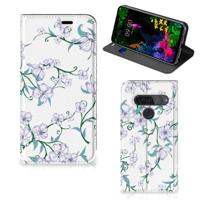 LG G8s Thinq Uniek Smart Cover Blossom White - thumbnail