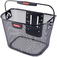 KLICKFIX Rixen & kaul mini basket with handle - black - thumbnail