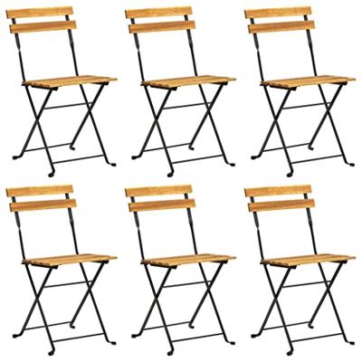 7-delige Tuinset inklapbaar massief acaciahout