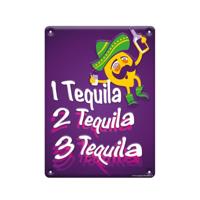 Tekstbord metaal - Drink tequila - thumbnail
