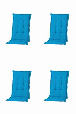 Kussen mona niedrig Panama aqua (4 stuks) Madison - Madison