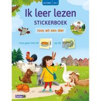 Deltas ik leer lezen stickerboek Roos wil een dier - thumbnail