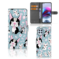 Motorola Moto G100 | Telefoonhoesje | Met pasjeshouder | Hondjes - thumbnail