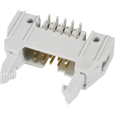 FCI 71922-116LF Pinconnector Met hendel lang, Incl. trekontlastingsklem Rastermaat: 2.54 mm Totaal aantal polen: 16 Aantal rijen: 2 1 stuk(s)