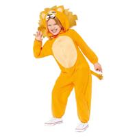 Kinderkostuum Leeuw Onesie - 3-4 jaar - thumbnail
