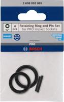 Bosch Accessoires Pin en ring 3/8" krachtdoppen | 4 stuks - 2608003065 - thumbnail