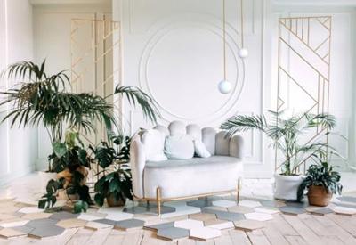 Lyora Glazen plafondlampKier L goud - 140cm - 10308