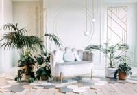 Lyora Glazen plafondlampKier L goud - 140cm - 10308 - thumbnail