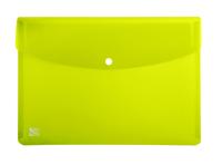 Oxford Urban documentenmap met drukknopsluiting , formaat A5, uit PP, geassorteerde kleuren - thumbnail