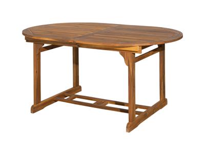 Artistiq Uitschuifbare Ovale Tuintafel 'Larissa' 150 - 200 x 100cm, Acaciahout
