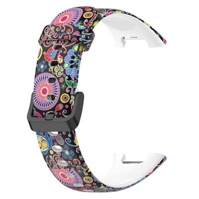 Siliconen bandje met print - Multicolor - Xiaomi Smart band 7 Pro Siliconen bandje met print - Multicolor - Xiaomi Smart band 7 Pro