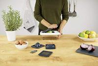 Fackelmann easyprepare groentesnijder kunststof/rvs - thumbnail