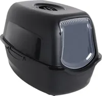 Rotho Bailey kattenbak kattentoilet zwart - thumbnail