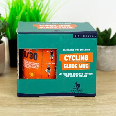 Emaille Mok Met Fietstips