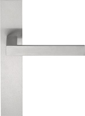 Formani Square LSQ2-P236SFC deurkruk ongeveerd op schild blind - mat RVS