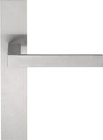Formani Square LSQ2-P236SFC deurkruk ongeveerd op schild blind - mat RVS - thumbnail