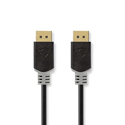 DisplayPort-kabel | DisplayPort male - DisplayPort male | 2,0 m | Antraciet