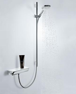Hansgrohe Raindance select 120 met unica&apos;s glijstangset 90 cm. chroom 26621000