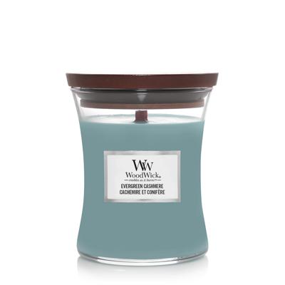 WoodWick evergreen cashmere medium candle