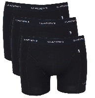 Claesens Boxershort Boston 3-Pack zwart - thumbnail