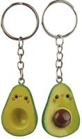 Kawaii Avocado set 2 Sleutelhangers - thumbnail