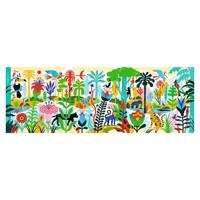 Puzzelgalerij 100 stuks - jungle DJECO meerkleurig - thumbnail
